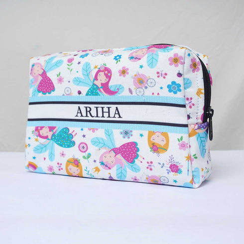 Personalised Fairy Printed Kids Box Pouch